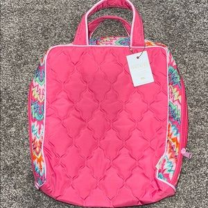 Cinda b vertical cosmetic calypso bag